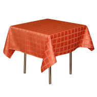 Скатерть 145х145 см «Журавинка» терракот (квадрат)  Скатерть 145х145 см «Журавинка» терракот (квадрат)
