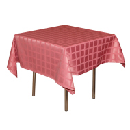 Скатерть 145х145 см «Журавинка» брусника (квадрат)  Скатерть 145х145 см «Журавинка» брусника (квадрат)