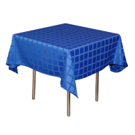 Скатерть 145х145 см «Журавинка» ультрамарин (квадрат)  Скатерть 145х145 см «Журавинка» ультрамарин (квадрат)