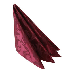 Салфетка 45х45 см «Мати» бордо - интернет-магазин КленМаркет.ру