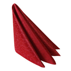 Салфетка 45х45 см «Ричард ажур» бордо - интернет-магазин КленМаркет.ру