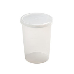 Контейнер 107х150 мм с завинчивающейся крышкой полипропилен [431138801] - интернет-магазин КленМаркет.ру