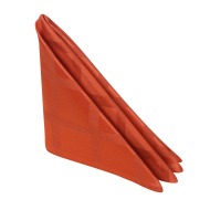 Салфетка 45х45 см «Журавинка» терракот (квадрат) 