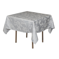 Скатерть 1,50х1,50 м «Валенсия флор» серая Скатерть 1,50х1,50 м «Валенсия флор» серая