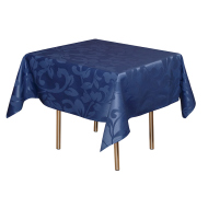 Скатерть 1,50х1,50 м «Валенсия флор» синяя Скатерть 1,50х1,50 м «Валенсия флор» синяя
