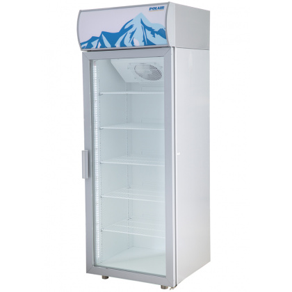 Шкаф холодильный POLAIR ШХ-0,5 ДС (DM105-S) (стеклянная дверь) версия 2.0 - интернет-магазин КленМаркет.ру
