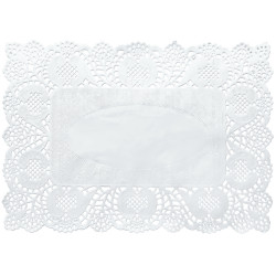 Салфетка кружевная бумажная 170х340 мм 250 шт - интернет-магазин КленМаркет.ру