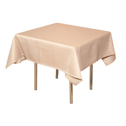 Скатерть 145х145 см «Журавинка» бежевая (гладь) - интернет-магазин КленМаркет.ру