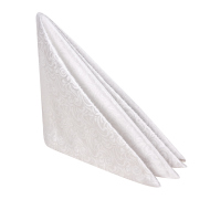 САЛФЕТКА МАТИ белая завиток 45х45см. [06С26-КВ 2200/010101]