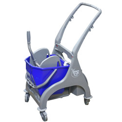 Тележка уборочная Nick 15 л с отжимом Tec с U-образной ручкой [00006244] - интернет-магазин КленМаркет.ру