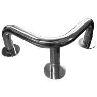 Отбойник угловой 90 град MB090-0375