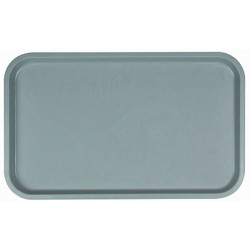 Поднос столовый из полипропилена 530x330 мм серый - интернет-магазин КленМаркет.ру