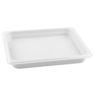 Гастроемкость из полипропилена без крышки GN 1/2 325х265х40 мм белая [422109116]