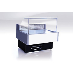 Витрина холодильная Gamma-2 Quadro 1800 LED (RAL9016/7016) - интернет-магазин КленМаркет.ру