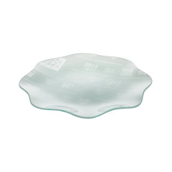 Блюдо с волнистым краем «Corone Aqua» 350 мм - интернет-магазин КленМаркет.ру