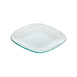 Тарелка квадратная с округлыми краями «Corone Aqua» 200 мм - интернет-магазин КленМаркет.ру