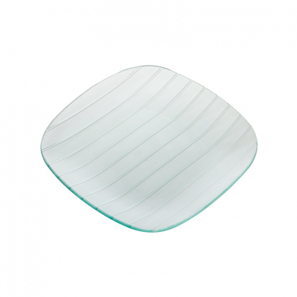 Тарелка квадратная с округлыми краями «Corone Aqua» 200 мм - интернет-магазин КленМаркет.ру