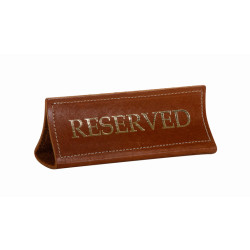 Табличка настольная «Reserved» 180х70 мм  - интернет-магазин КленМаркет.ру