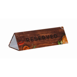 Табличка настольная «Резерв-Бургер» - интернет-магазин КленМаркет.ру