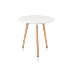 Стол обеденный «Eames D 800 мм, 3 ножки» нераздвижной - интернет-магазин КленМаркет.ру