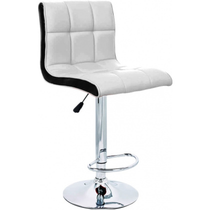 Барный стул «Олимп» с мягким сиденьем (хромированный каркас) - интернет-магазин КленМаркет.ру