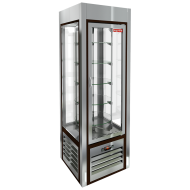 Витрина кондитерская вертикальная с вращением HICOLD VRC 350 R Sh 284283
