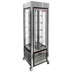 Витрина кондитерская вертикальная с вращением HICOLD VRC 350 R 284281 - интернет-магазин КленМаркет.ру