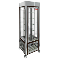 Витрина кондитерская вертикальная с вращением HICOLD VRC 350 R 284281