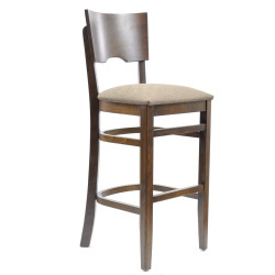 Стул барный «Йорк» полумягкий  (деревянный каркас) - интернет-магазин КленМаркет.ру