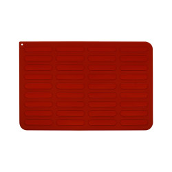 КОВРИК для выпечки ЭКЛЕРОВ 25х125мм, 40х60см [30TE6001R] - интернет-магазин КленМаркет.ру