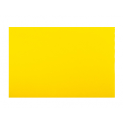 Доска разделочная 500х350х18 мм жёлтая полипропилен [014535] - интернет-магазин КленМаркет.ру