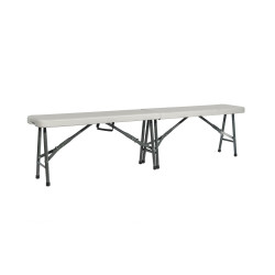 Скамейка пластиковая складная - интернет-магазин КленМаркет.ру