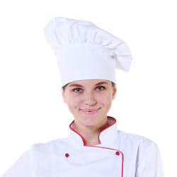Колпак поварской белый [00401] - интернет-магазин КленМаркет.ру