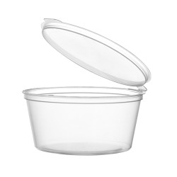 Контейнер одноразовый для соуса с крышкой 50 мл (80 шт.) [ОП-150056] - интернет-магазин КленМаркет.ру