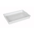 Лоток для теста 650х430х80 мм без крышки белый ПП  - интернет-магазин КленМаркет.ру