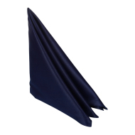 Салфетка 45х45 см «Журавинка» синяя (гладь) 