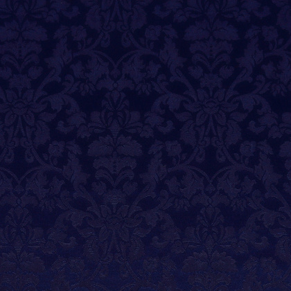 Скатерть 145х145 см «Журавинка» синяя (цветок)   - интернет-магазин КленМаркет.ру