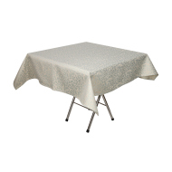 Скатерть 145х145 см «Ричард» серебро (римский узор)  Скатерть 145х145 см «Ричард» серебро (римский узор)