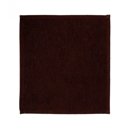 Салфетка махровая 30х30 см «Ошибори» коричневая хлопок комплект 10 шт - интернет-магазин КленМаркет.ру