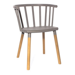 Стул пластиковый «Санта Моника» с жестким сиденьем - интернет-магазин КленМаркет.ру