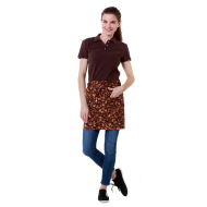 Фартук официанта короткий кофе в зёрнах[00303] 
