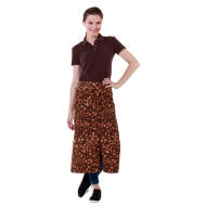 Фартук официанта длинный кофе в зёрнах [00302]