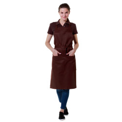 Фартук «Гриль» коричневый [00301]  - интернет-магазин КленМаркет.ру