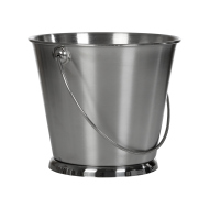 Ведро для подачи с ручкой 162 мм Luxstahl [80822-T mirror polish]
