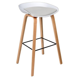 Стул барный «Лимбо» полумягкий (деревянный каркас) - интернет-магазин КленМаркет.ру