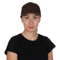 Бейсболка коричневая - интернет-магазин КленМаркет.ру