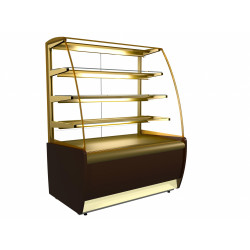 Витрина кондитерская ПОЛЮС Carboma Люкс ВХСв-0,9д (вентилируемая) - интернет-магазин КленМаркет.ру