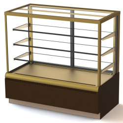 Витрина кондитерская ПОЛЮС Carboma Cube ВХСв-1,3д - интернет-магазин КленМаркет.ру