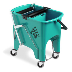 Ведро на колесах с отжимом TTS Squizzy Roll 15 литров [0V006415] - интернет-магазин КленМаркет.ру