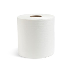 Полотенца вытяжные двухслойные белые 150 м в рулоне [NRB-250210]      - интернет-магазин КленМаркет.ру